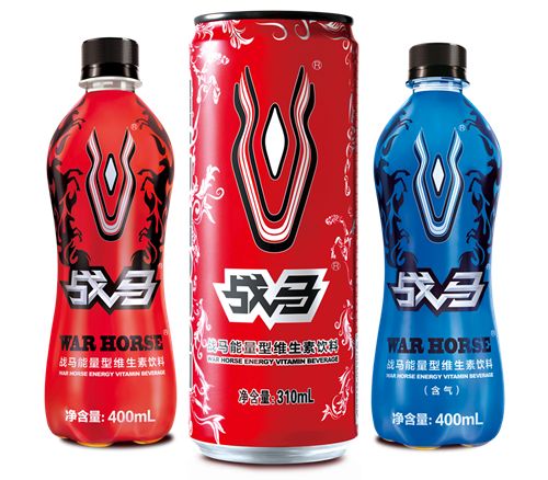 战马运动能量饮料，有能量，放马来