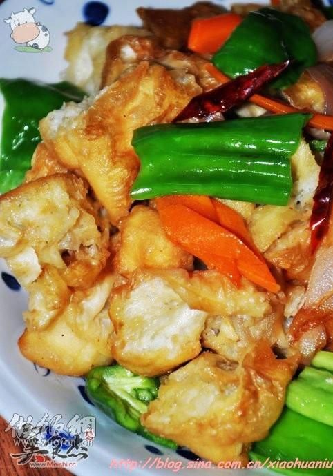滑香可口 油條燴雜菜