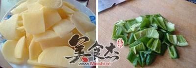 滑香可口 青椒土豆片