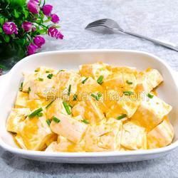 咸蛋黃焗豆腐的做法[圖]