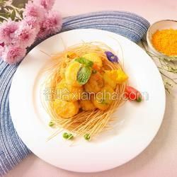 大秀廚藝只需要咸蛋黃來助攻！超好吃的咸蛋黃蝦仁豆腐~的做法[圖]