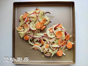 芥末烤鸡胸肉（无油版）的做法 步骤5