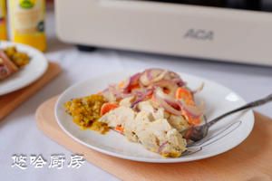 芥末烤鸡胸肉（无油版）的做法 步骤7
