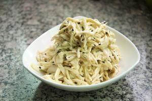 【超快手、好吃、無鹽、超飽腹】紫蘇籽油雞胸肉健康沙拉 —— 崔始源10天減14kg！#減肥#餐的做法 步驟3
