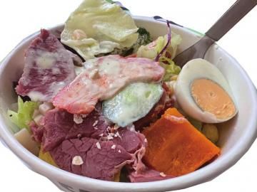 李佳制作的輕食。 受訪者供圖
