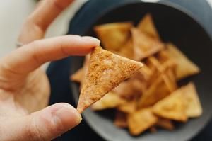 墨西哥玉米片【健康烘培】的做法 步骤9