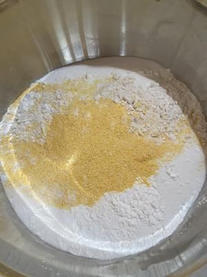 减肥甜点 — 玉米面麦芬的做法 步骤2