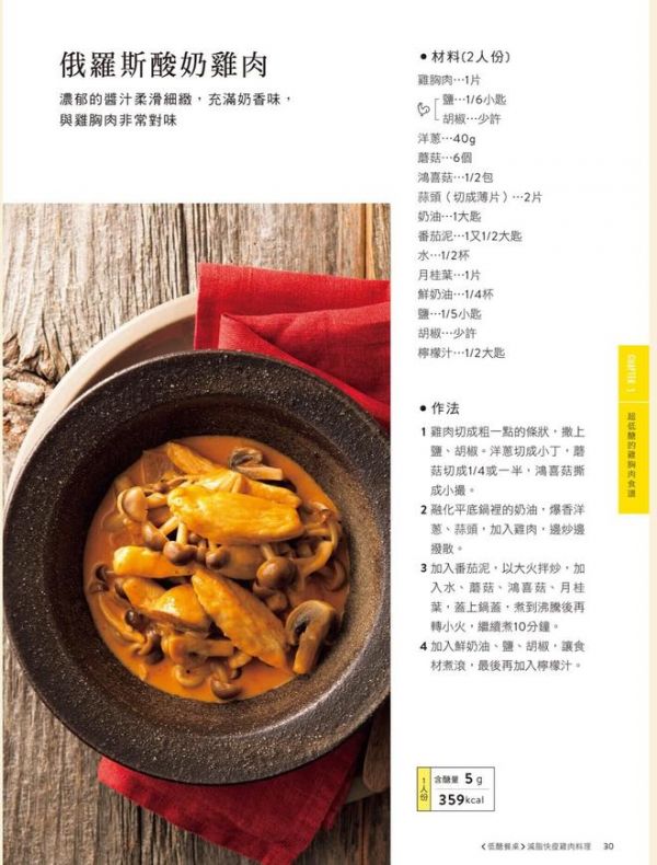 減肥也能吃好吃的！番茄酸奶油雞胸肉的做法