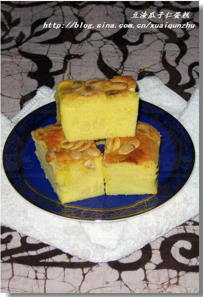豆渣瓜子仁戚風(fēng)蛋糕 -- 蛋糕也可以營(yíng)養(yǎng)健康