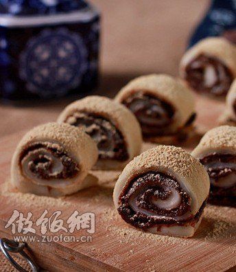 北京小吃 驴打滚儿