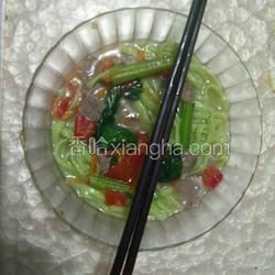 蔬菜湯面的做法[圖]