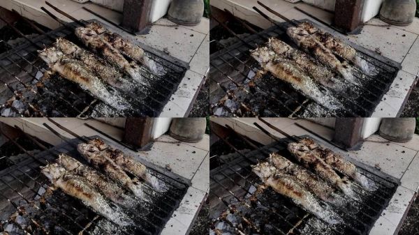 热门菜单：木烟熏烤鱼。鲜嫩的鱼肉搭配新鲜蔬菜。