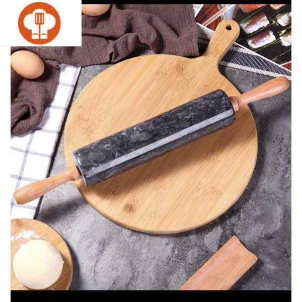 大理石臺(tái)搗蒜器大號家用商用開酥走錘烘培工具 搟面杖