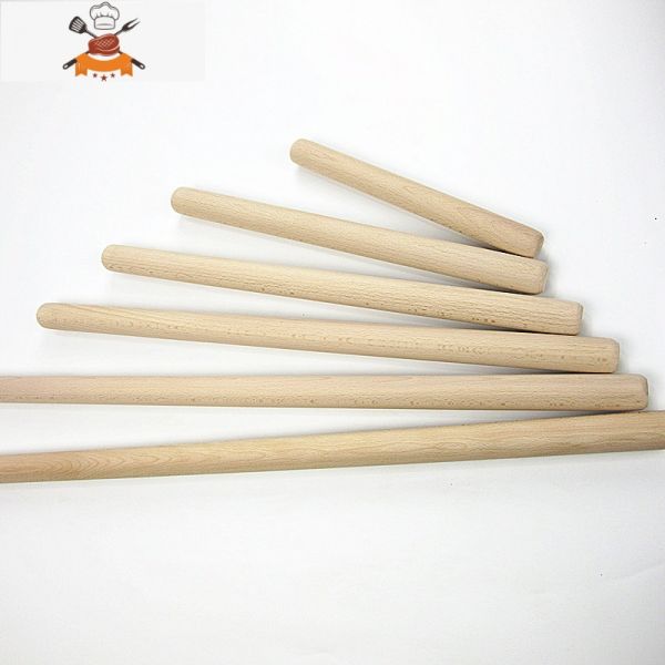  大小號櫸木圓木棒 實(shí)木搟面棒 家用餃子皮搟搟面杖