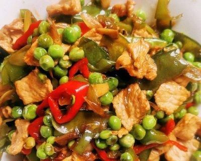美食家的口感享受——以肉炒豌豆（回味無窮的家常菜/營養(yǎng)豐富的美味佳肴/快手下廚的健康選擇）