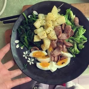 简易早餐健康沙拉的做法 步骤5