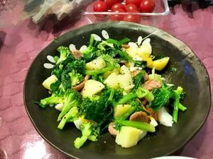 简易早餐健康沙拉的做法 步骤6