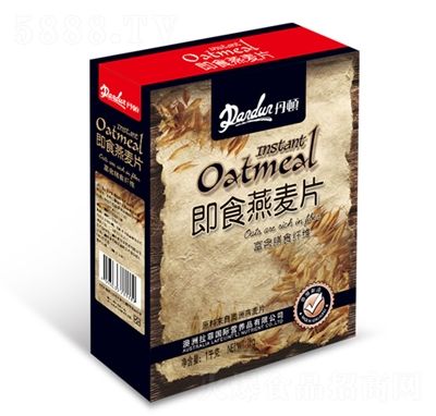 丹顿品牌即食燕麦片1000g健康代餐早餐食品