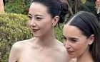 高圓圓比龍媽居然還要白，到底誰才是白種人？