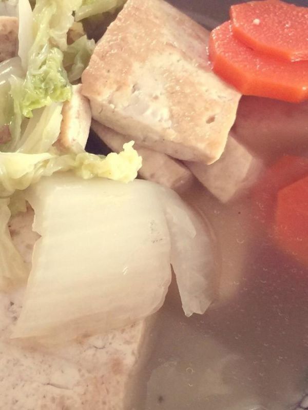 豆腐奶白汤-健身后的蛋白饮的做法