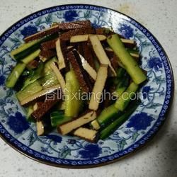 涼拌黃瓜豆腐干的做法[圖]