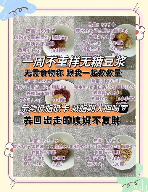 减肥喝无糖豆浆配什么