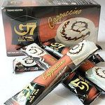 中原G7咖啡卡布奇諾愛爾蘭口味咖啡18克*12
