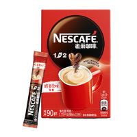 Nestlé 雀巢 咖啡1+2经典原味盒装加量版 100条