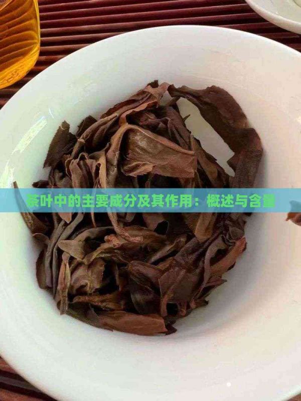 茶葉中的主要成分及其作用：概述與含量