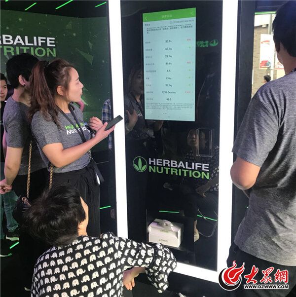 康宝莱快闪店空降济南掀起“营养+运动”的健康风暴