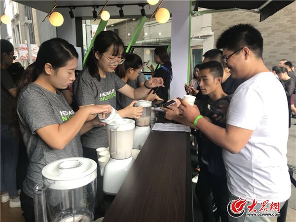 康宝莱快闪店空降济南掀起“营养+运动”的健康风暴