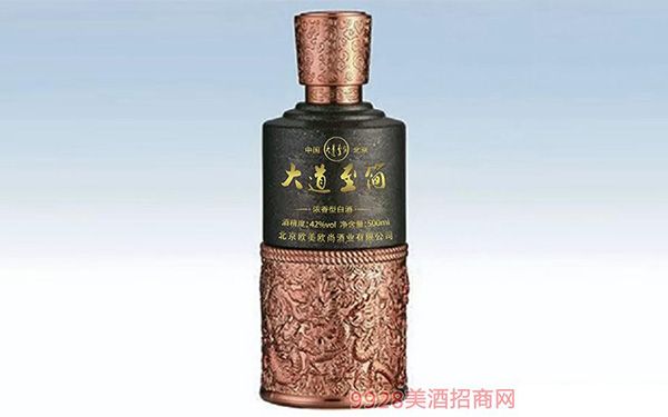 【发现美酒】大道至简酒(黑)，口感浓郁，回味持久！
