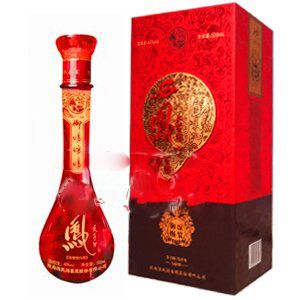 陜西西鳳天子酒御賜瓊漿口感鳳香型45度白酒500ml單瓶裝 500ml 單瓶