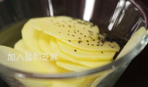 宝宝辅食：自制薯片（适龄：12月+）的做法 步骤4