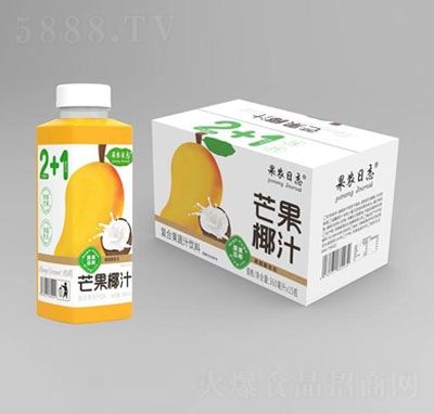 果農(nóng)日志芒果椰汁復(fù)合果蔬汁360mlX15