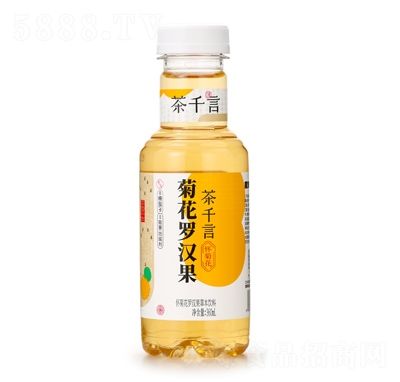 茶千言懷菊花羅漢果草本飲料360ml