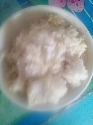 蛋白炒饭的做法 步骤3