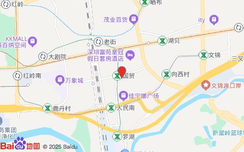 必瘦站(金光华店)位置示意图