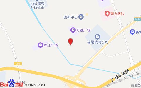 廣州市誠(chéng)彩化工有限公司位置示意圖