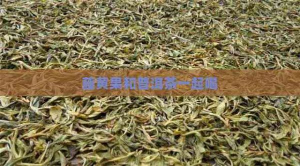 藤黄果和普洱茶一起喝
