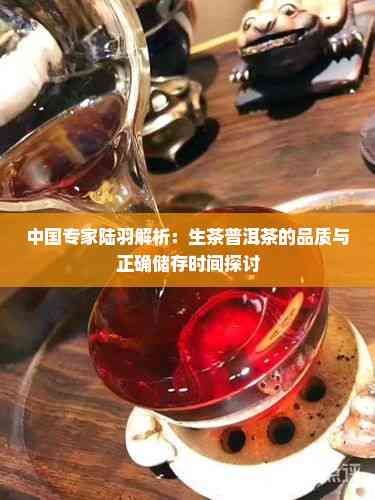 中国专家陆羽解析：生茶普洱茶的品质与正确储存时间探讨