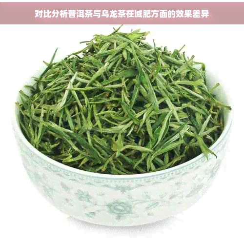 对比分析普洱茶与乌龙茶在减肥方面的效果差异