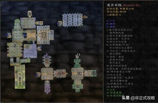 魔兽世界怀旧服，通灵学院的副本任务攻略