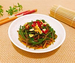 涼拌馬齒莧～營養(yǎng)豐富的高蛋白野菜的做法