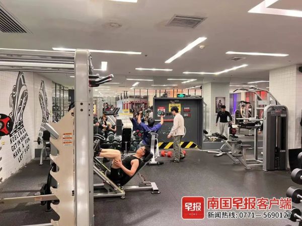 ▲節(jié)后健身房逐漸熱鬧起來。