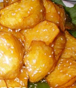 红薯饺子口感清甜