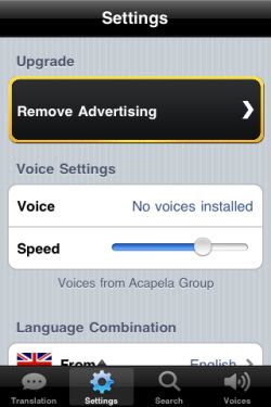 iPhone多语言翻译软件 TranslatePro 
