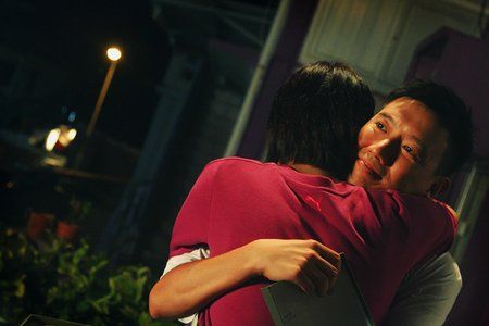 杜汶澤江若琳深情相擁