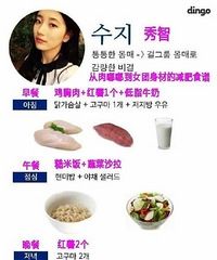 别以为韩国那些女明星都是天生瘦！来看看她们的减肥食谱
