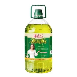 汤达人添加10%橄榄油植物调和油清香型进口原料食用油5L